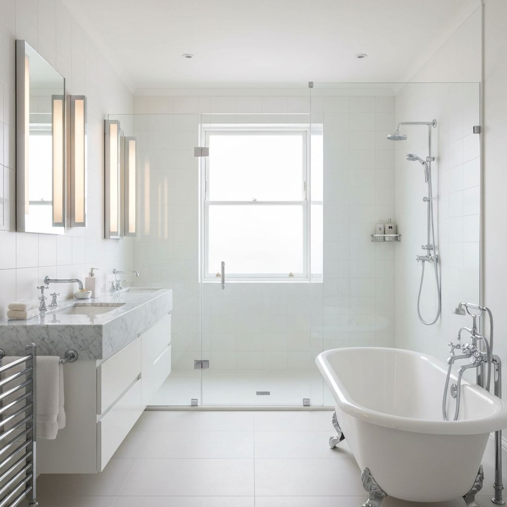 Professional bathroom installations